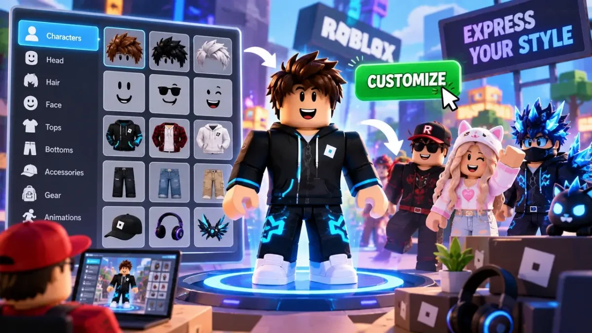 Block-Style Game Avatar