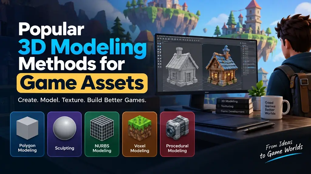 Create Custom 3D Modeling Methods for Game