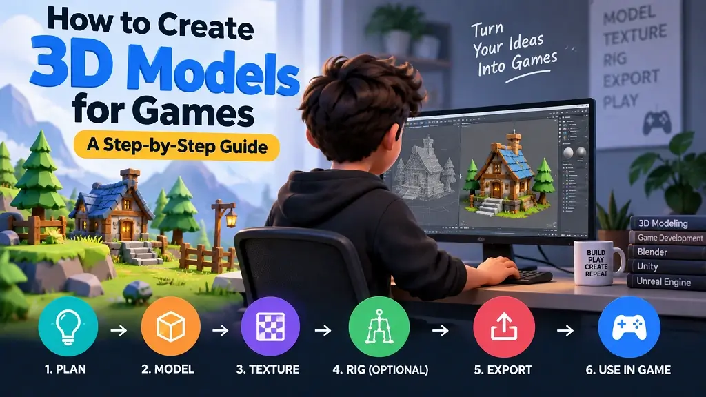 Creating 3D Models for Games