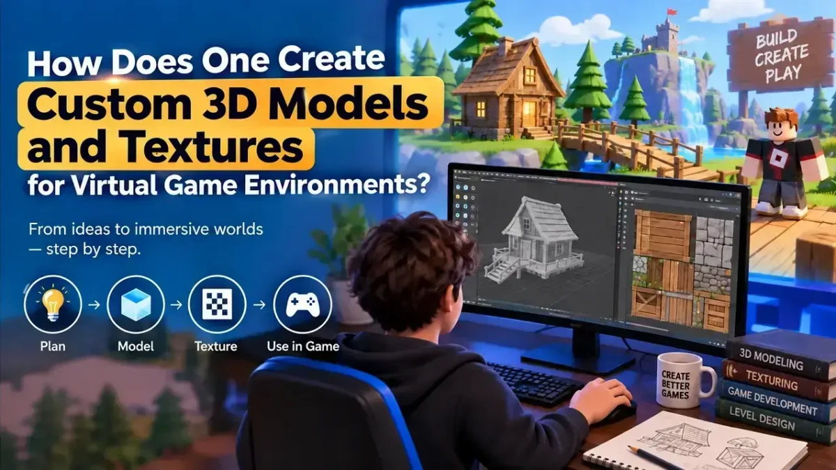 Creating Custom 3D Models and Textures