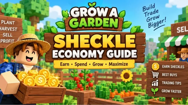 Grow a Garden Sheckle Economy Guide