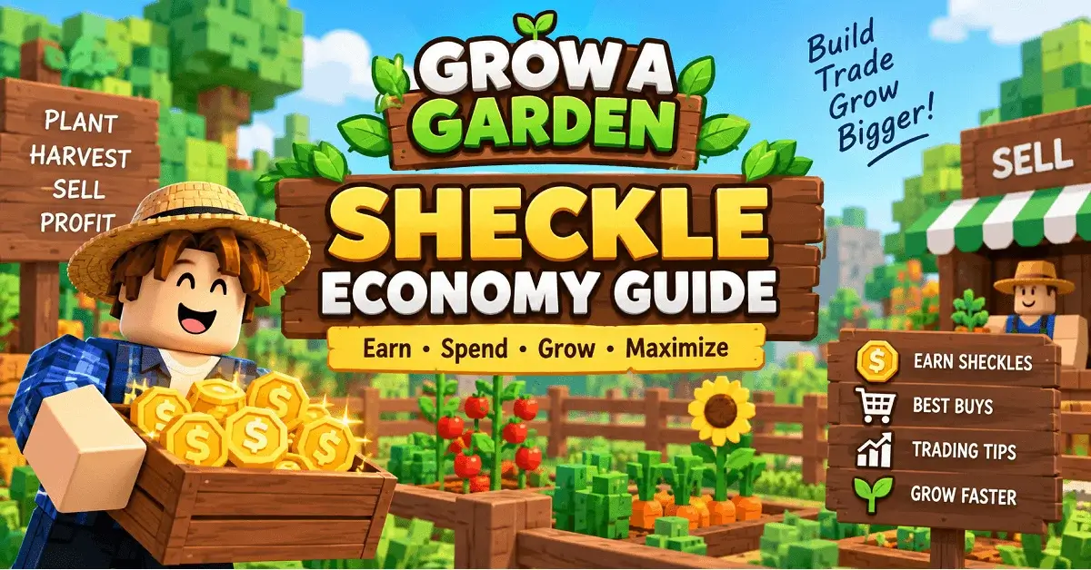 Grow a Garden Sheckle Economy