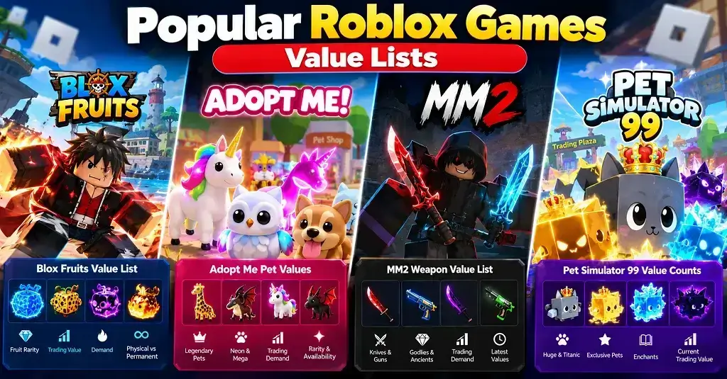 Popular Roblox Games