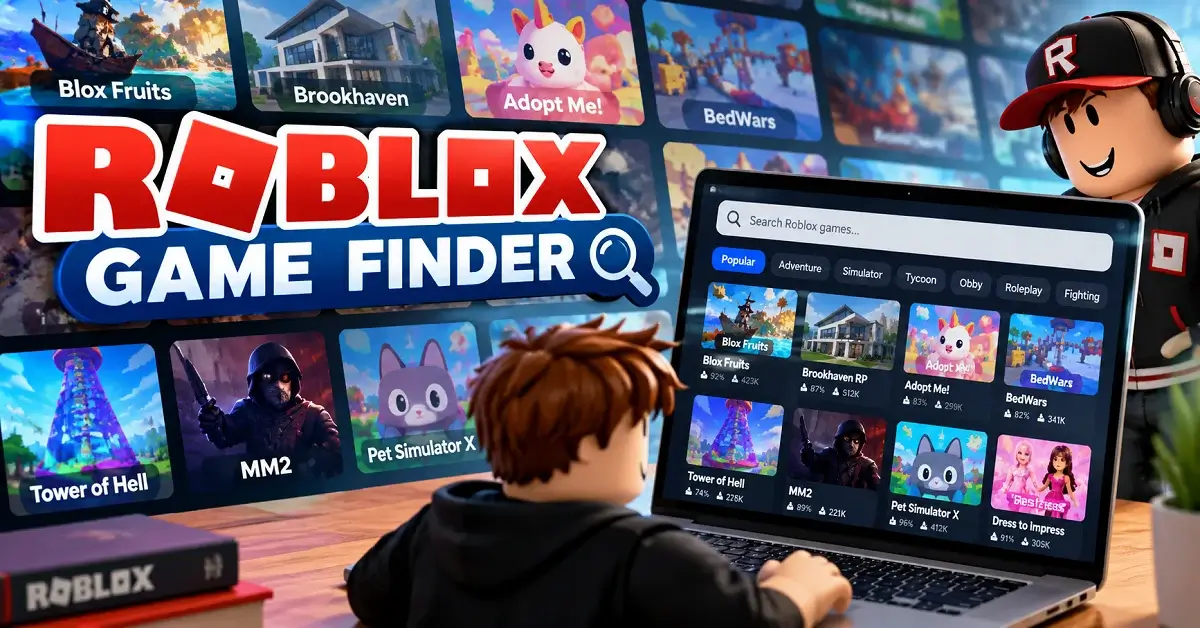 Roblox Game Finder