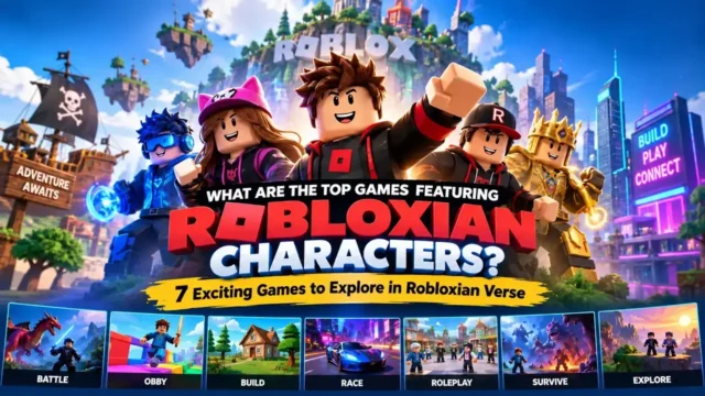 What Are the Top Games Featuring Robloxian Characters?