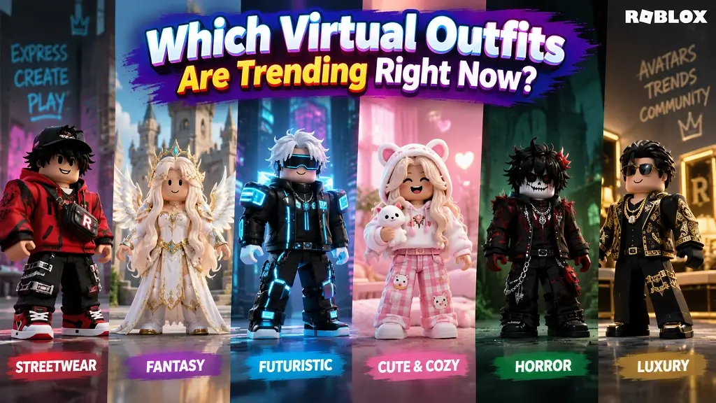Robloxian Popular Virtual Outfits