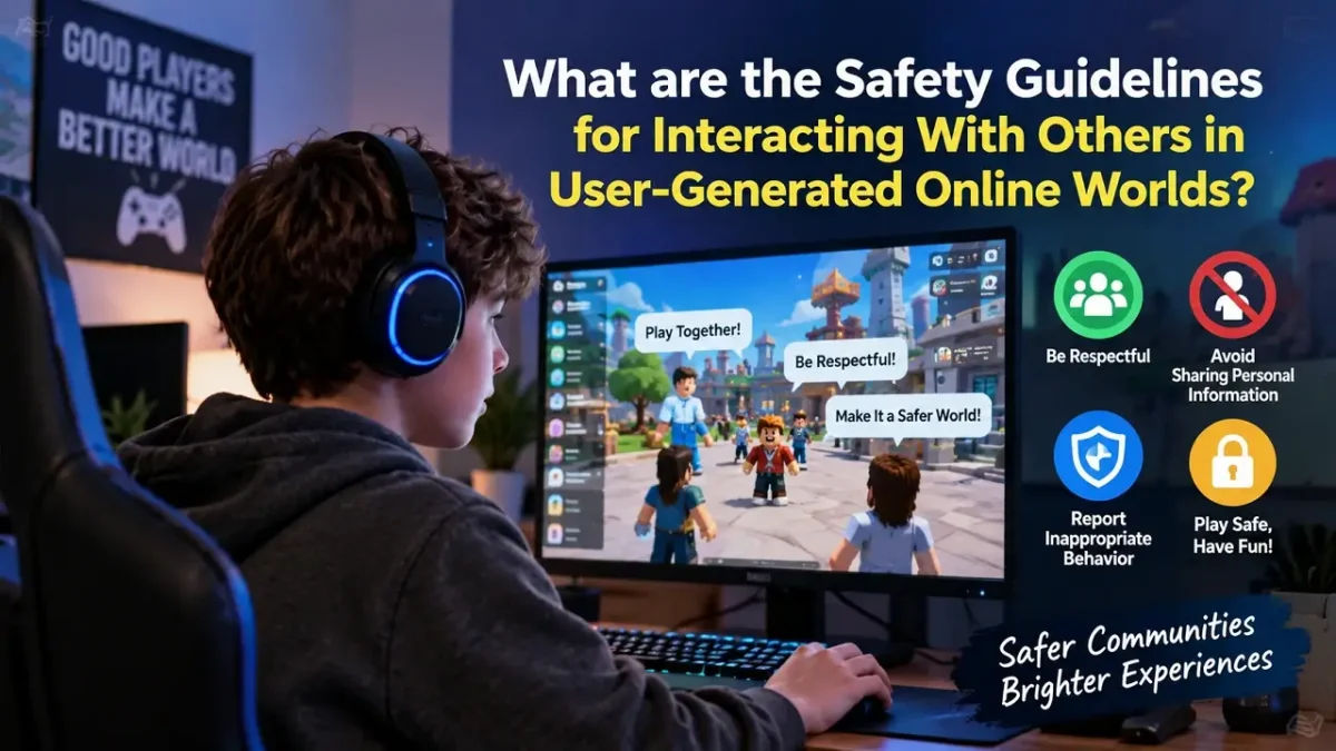 Safety Guidelines for Online Worlds