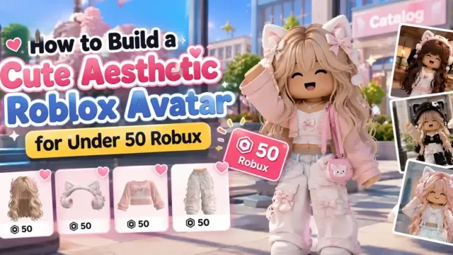 How to Build a Cute Aesthetic Roblox Avatar for Under 50 Robux