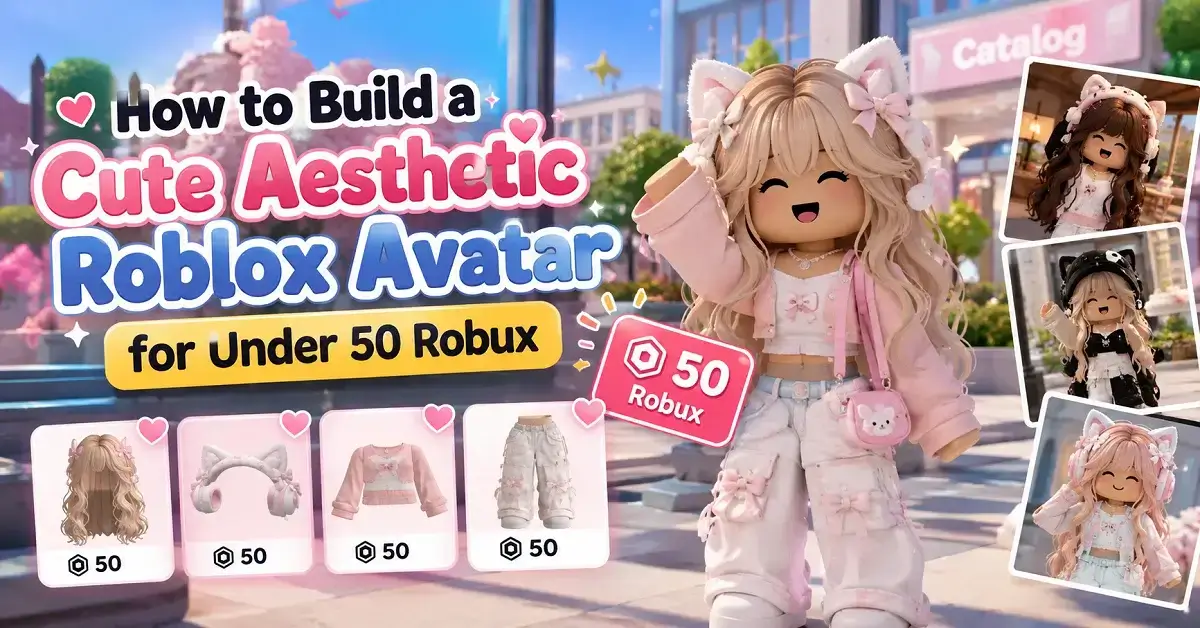 Cute Roblox Avatar Under 50 Robux