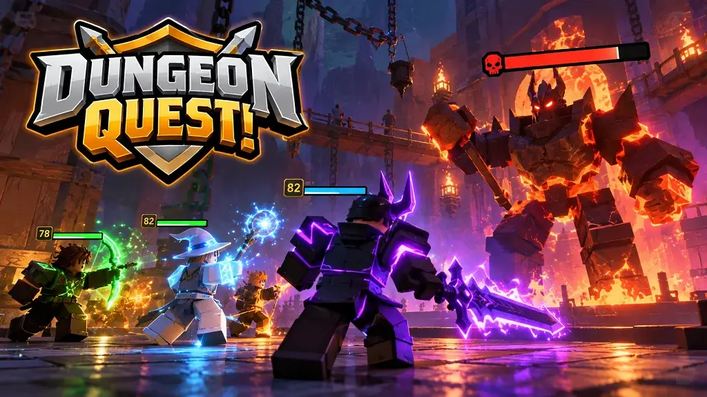 Dungeon Quest RPG Games