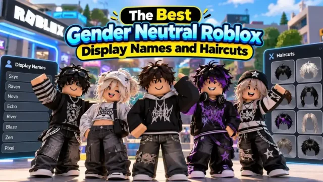 The Best Gender Neutral Roblox Display Names and Haircuts