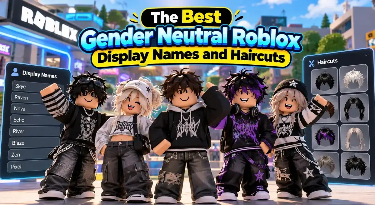 Gender Neutral Roblox Names