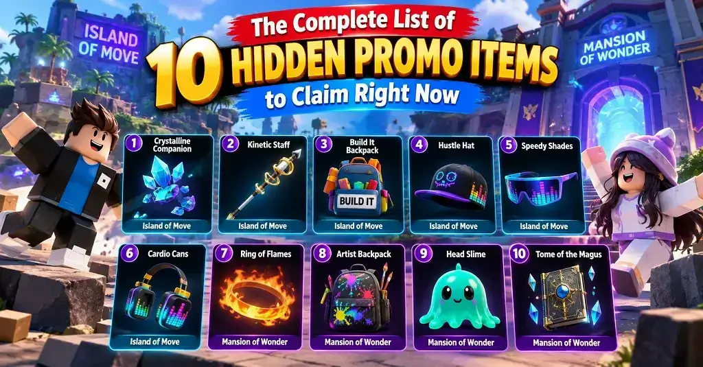 Hidden Roblox Promo Items