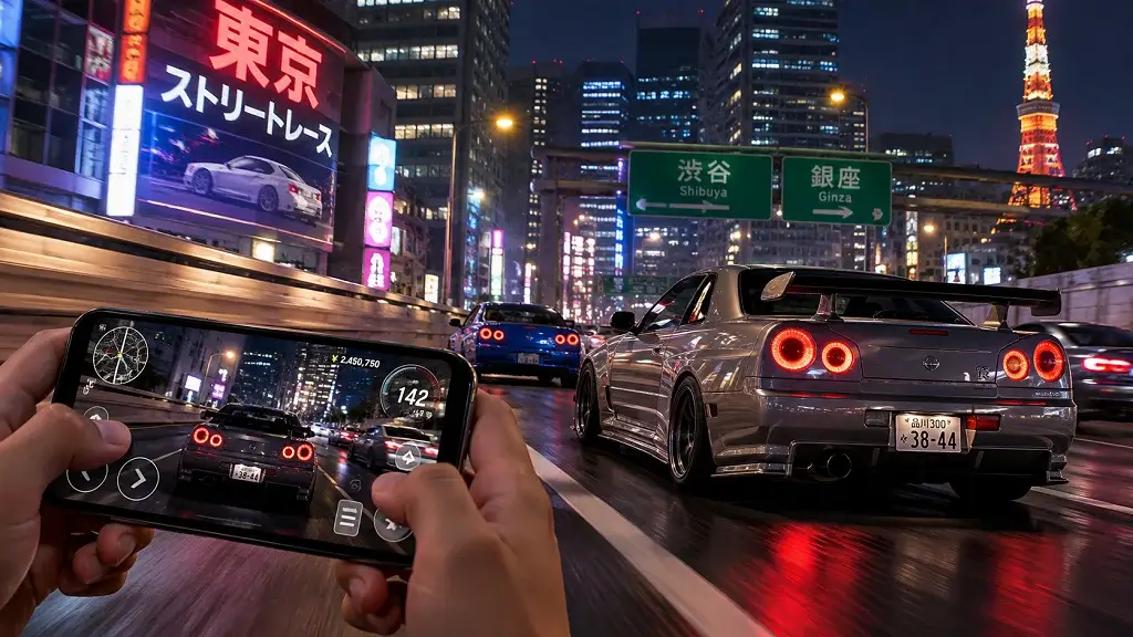 Midnight Tokyo Racing Games