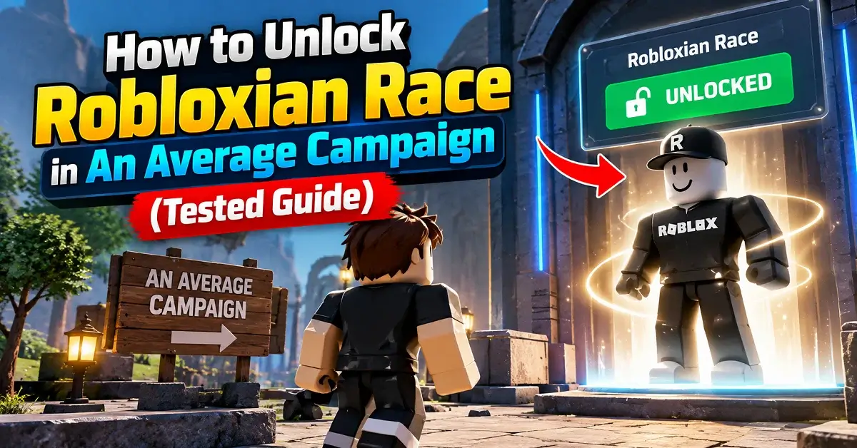 Robloxian Race Unlock Guide