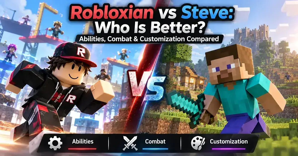 Robloxian vs Steve